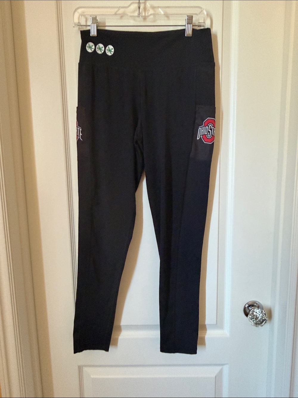Bend Ohio State Black Womens Athletic Leggings